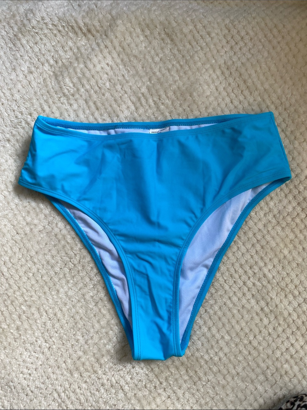 Women’s High-Cut Swim Bottoms - Blue